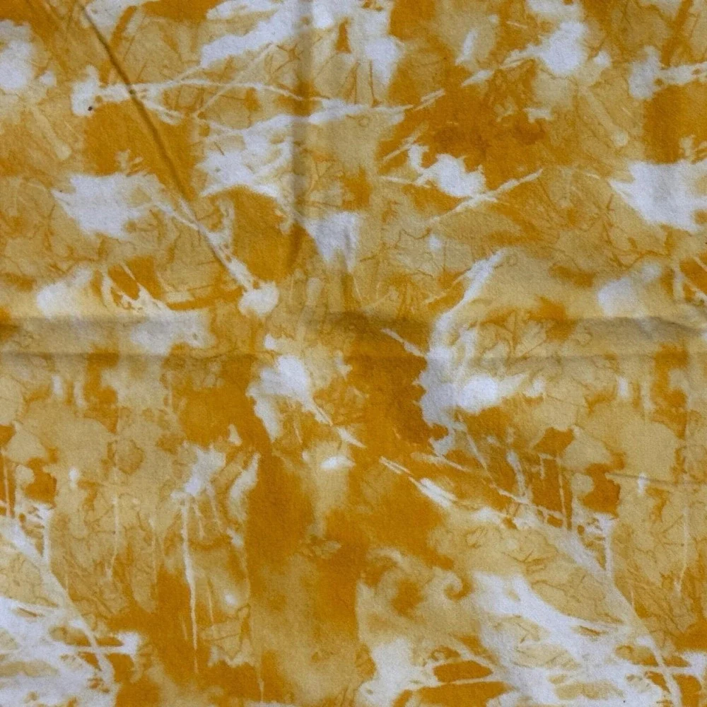 Handmade Bumble Bee Baby Security Blanket Yellow White Faux Fur‎ Marble Reverse